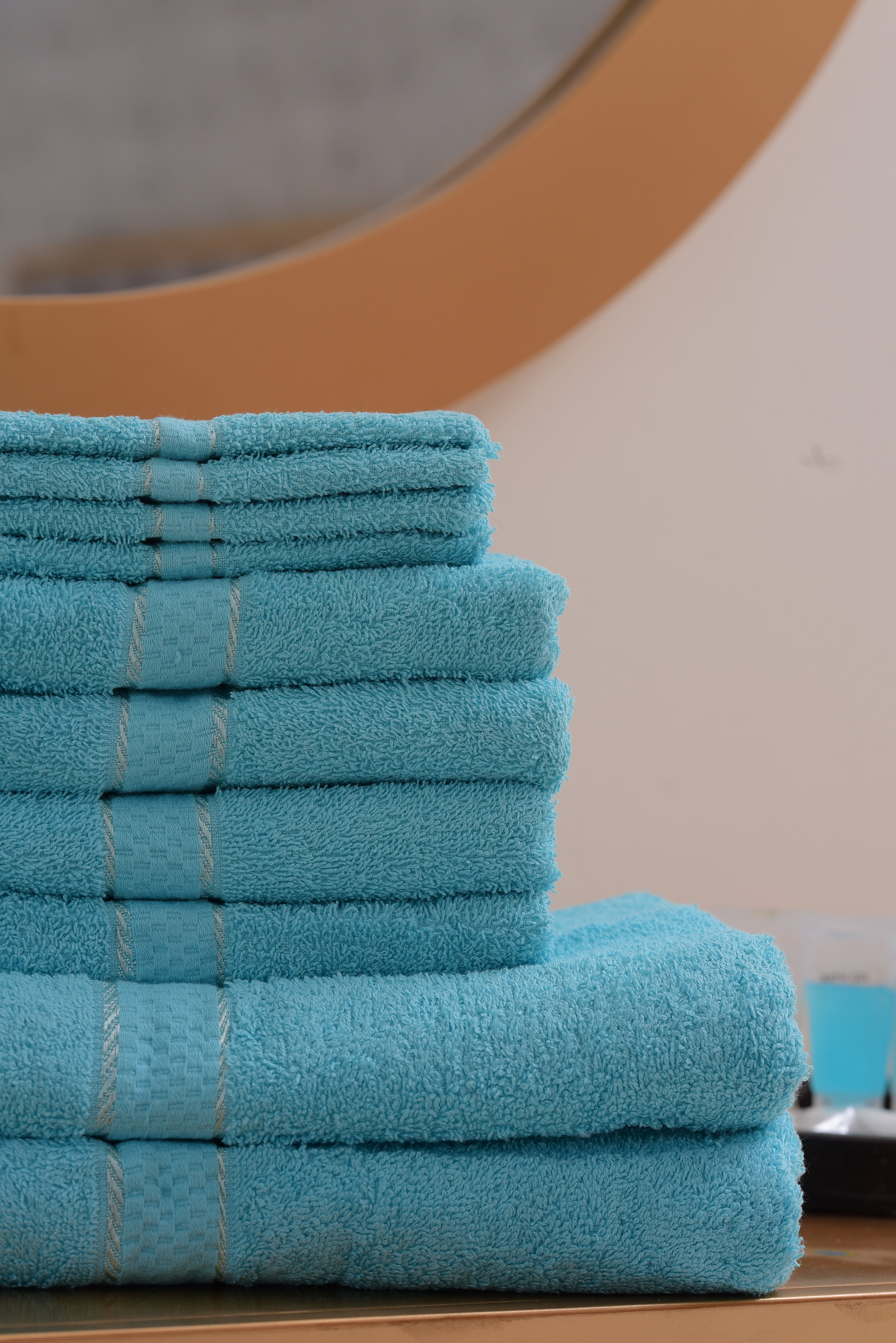 Luxury 10 Piece Bath Towels Set