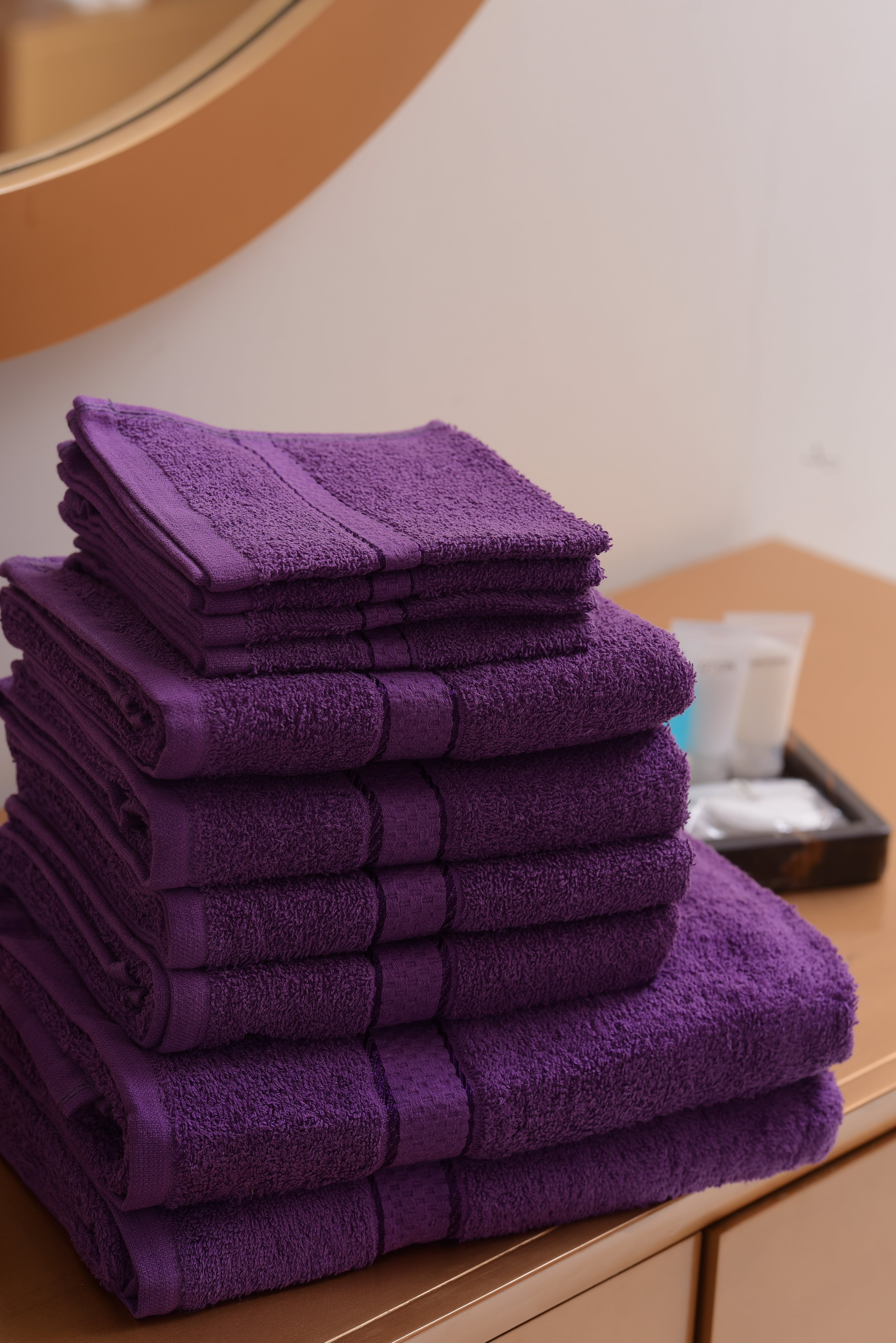 Luxury 10 Piece Bath Towels Set