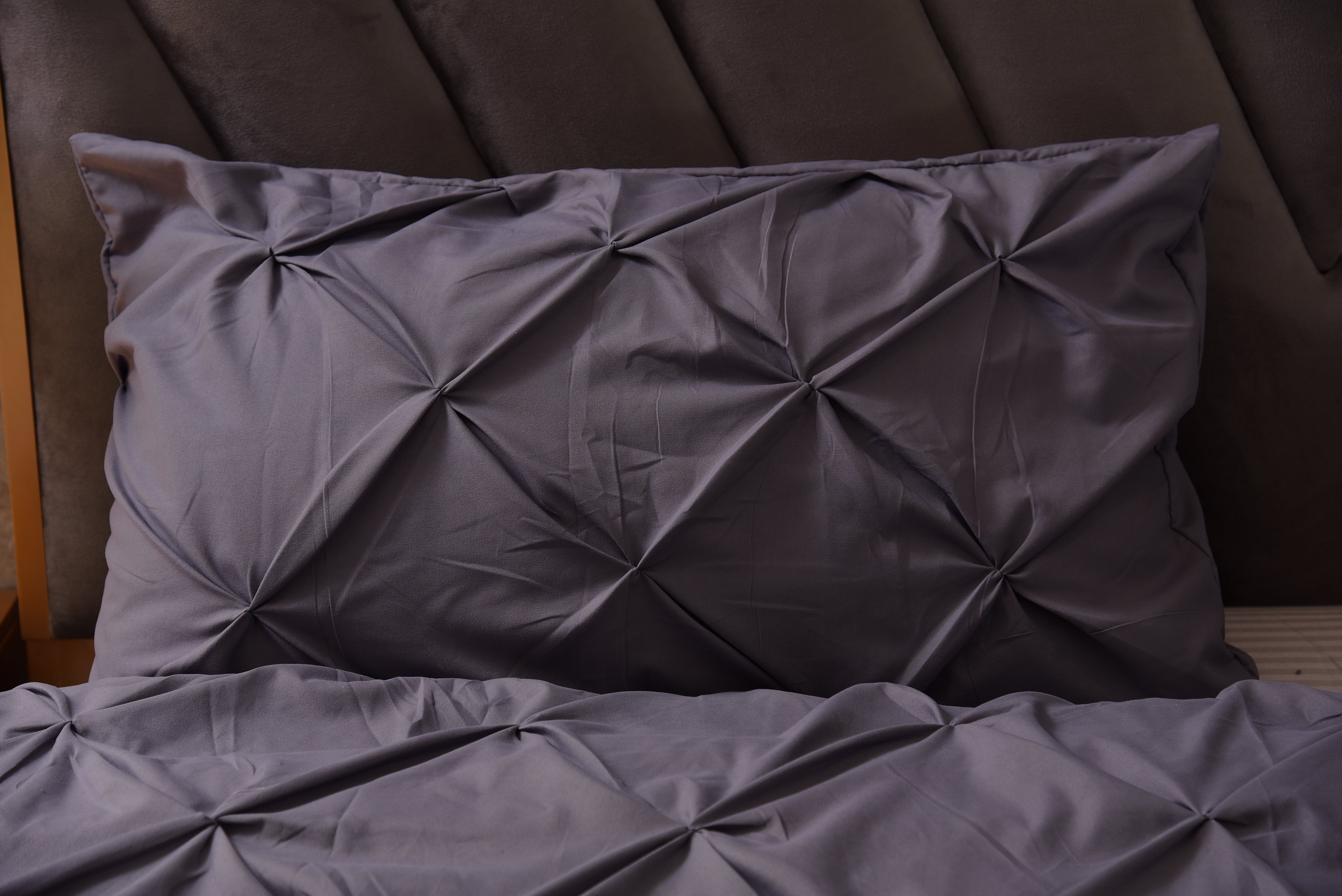Pintuck Duvet Cover Set